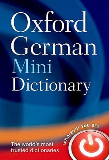 oxford german mini dictionary (en Inglés)