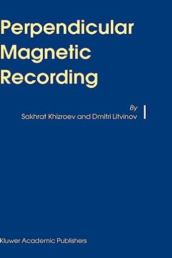 perpendicular magnetic recording (en Inglés)