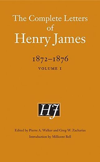 the complete letters of henry james, 1872-1876