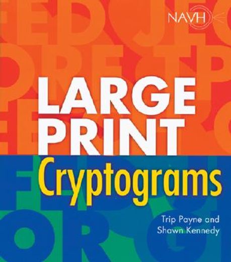large print cryptograms (en Inglés)