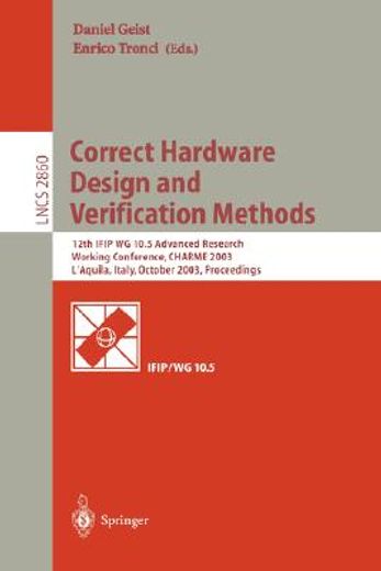 correct hardware design and verification methods (in English)