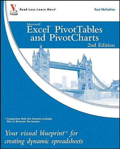 excel pivottables and pivotcharts,your visual blueprint for creating dynamic spreadsheets