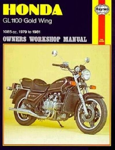 honda,g l-1100 goldwing, 1979 thru 1981