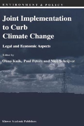 joint implementation to curb climate change: (en Inglés)