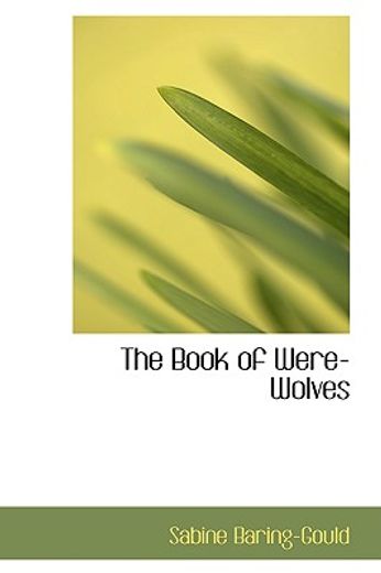 the book of were-wolves