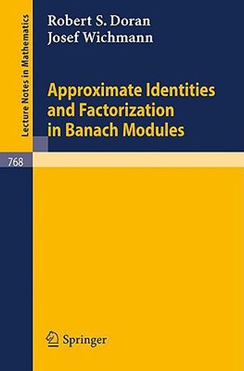 approximate identities and factorization in banach modules (en Inglés)