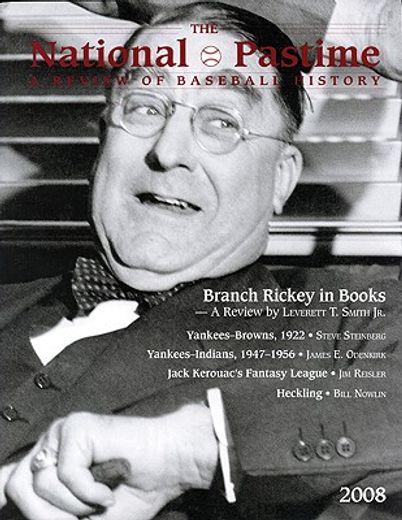 the national pastime,a review of baseball history