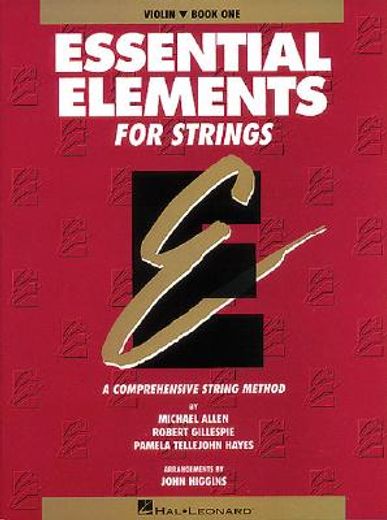 essential elements for strings,violin