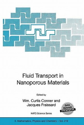 fluid transport in nanoporous materials