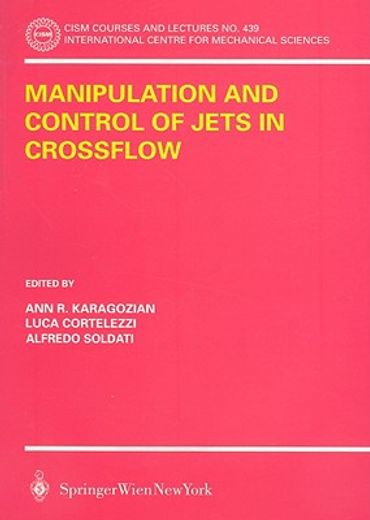 manipulation and control of jets in crossflow