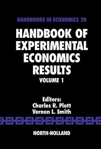 handbook of results in experimental economics