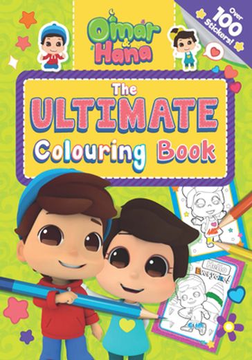 Omar & Hana the Ultimate Colouring Book [Soft Cover ] (en Inglés)