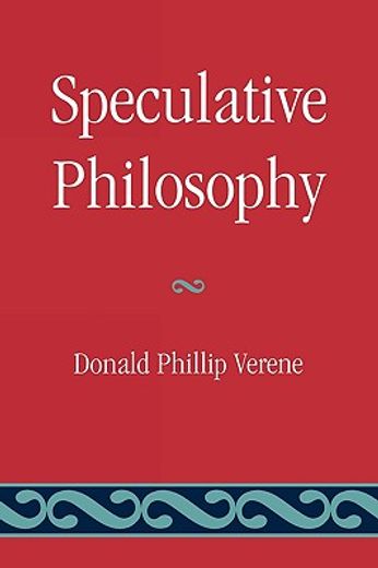 speculative philosophy