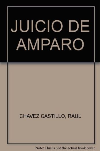juicio de amparo / 11 ed.