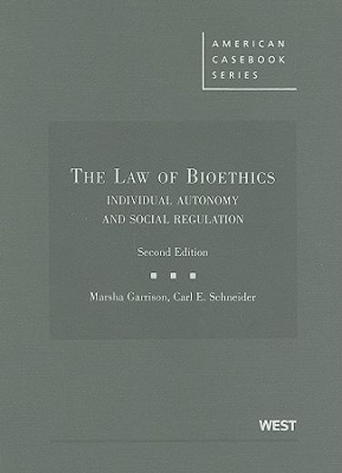 the law of bioethics,individual autonomy and social regulation