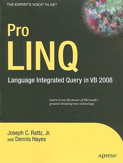 pro linq,language integrated query in vb 2008 (in English)