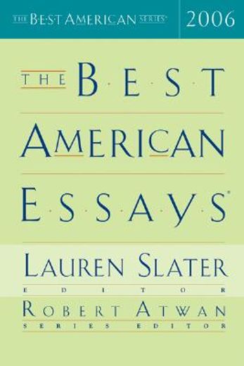 the best american essays 2006