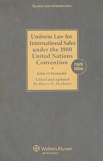 uniform law for international sales under the 1980 united nations convention