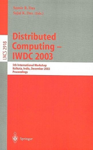 distributed computing - iwdc 2003 (en Inglés)