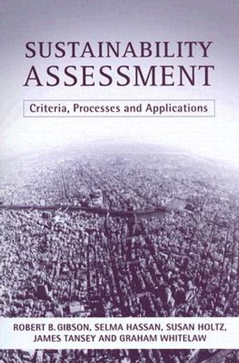 sustainability assessment,criteria and processes