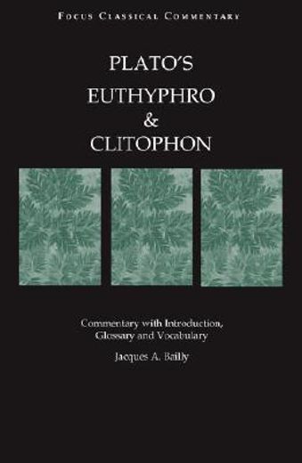plato´s euthyphro & clitophon