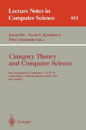 category theory and computer science (en Inglés)