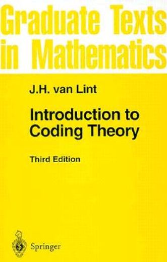 introduction to coding theory 3/ed. (in English)