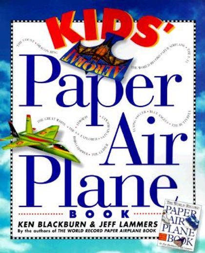 kids´ paper airplane book (en Inglés)