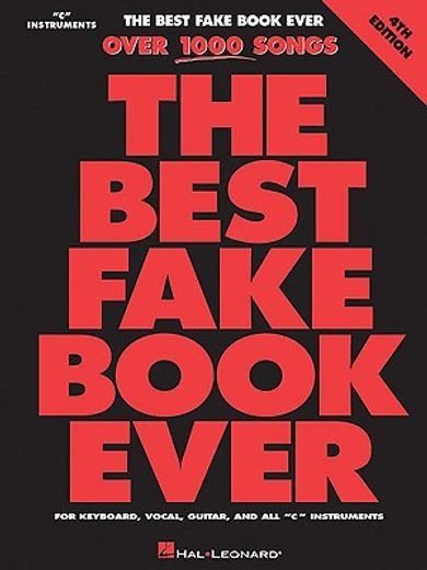 the best fake book ever,c edition (en Inglés)
