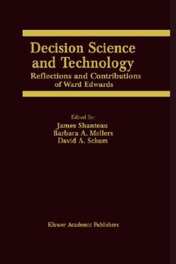 decision science and technology (en Inglés)
