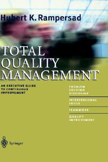 total quality management, 300pp, 2001 (en Inglés)