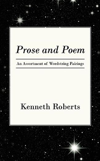 prose and poem,an assortment of wordstring pairings