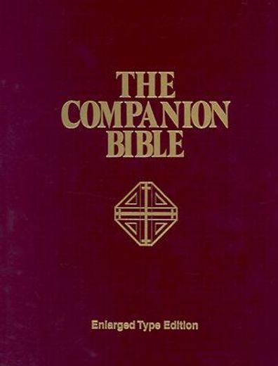 the companion bible,enlarged (en Inglés)