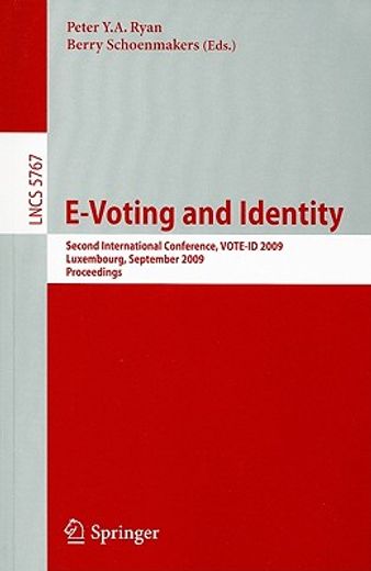 e-voting and identity (en Inglés)