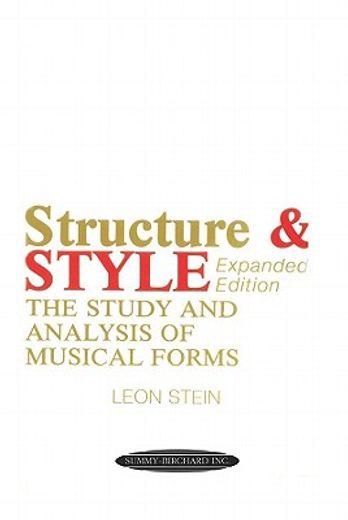 structure and style,the study and analysis of musical forms (in English)