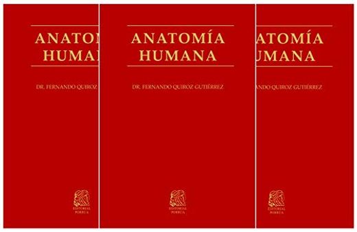 Anatomía Humana 3 vol. (in Spanish)