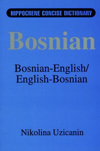 bosnian-english english-bosnian dictionary
