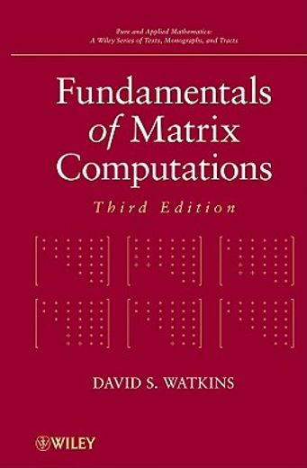 fundamentals of matrix computations (en Inglés)