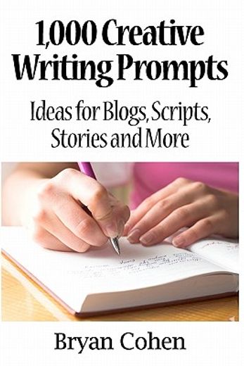 1,000 creative writing prompts,ideas for blogs, scripts, stories and more (in English)