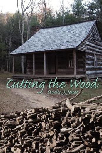 cutting the wood