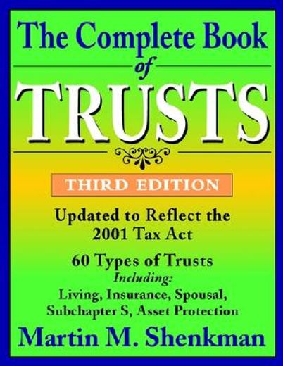 the complete book of trusts (en Inglés)