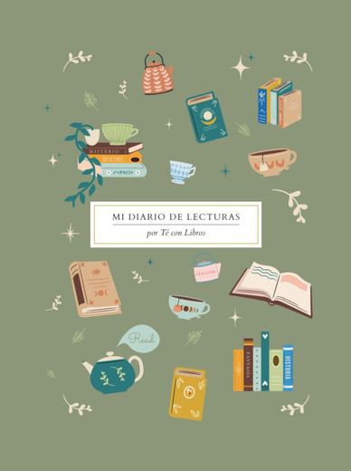 Diario de Lecturas por Té con Libros (Verde)
