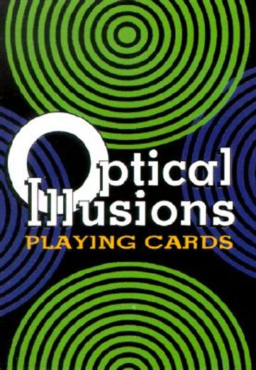 optical illusions playing cards (en Inglés)