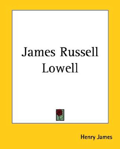 james russell lowell
