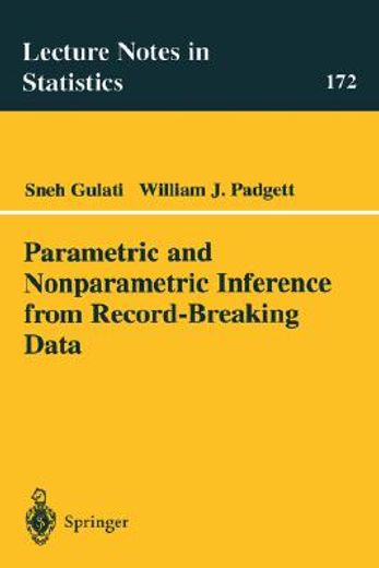 parametric and nonparametric inference from record-breaking data