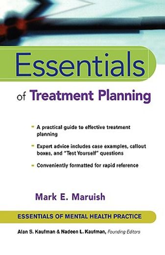 essentials of treatment planning