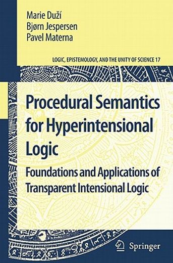 procedural semantics for hyperintensional logic,foundations and applications of transparent intensional logic