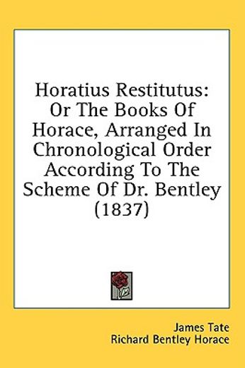 horatius restitutus: or the books of hor