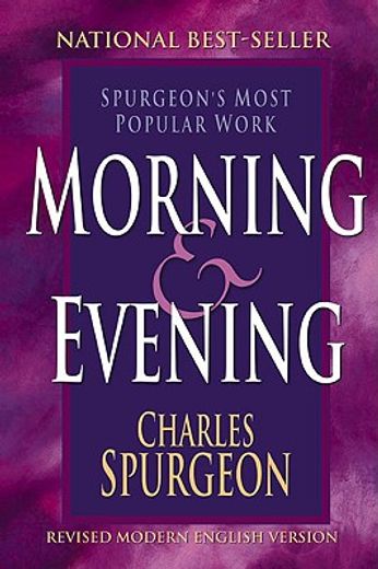 morning and evening (in English)