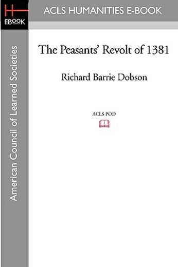 the peasants´ revolt of 1381